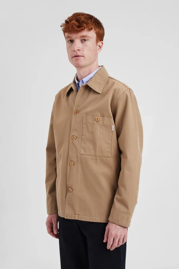 Norse Projects OVERSHIRTS^Norse Standard Twill Overshirt Utility Khaki