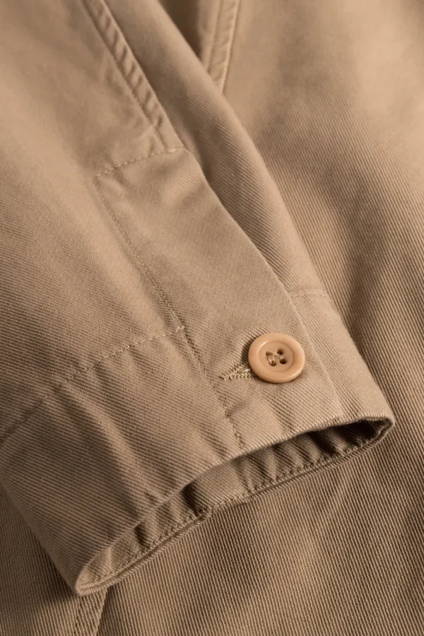 Norse Projects OVERSHIRTS^Norse Standard Twill Overshirt Utility Khaki