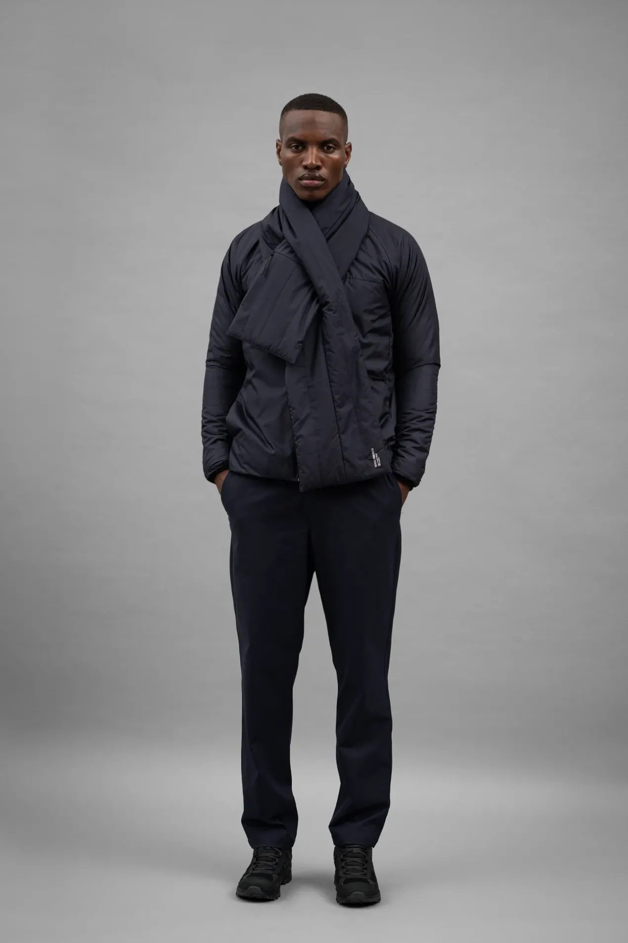 pertex_quantum_keyhole_scarf_2.webp Norse Projects ACCESSORIES^Pertex Quantum Keyhole Scarf Dark Navy