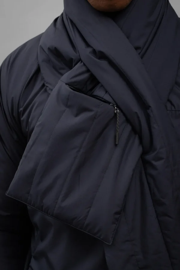 Norse Projects ACCESSORIES^Pertex Quantum Keyhole Scarf Dark Navy