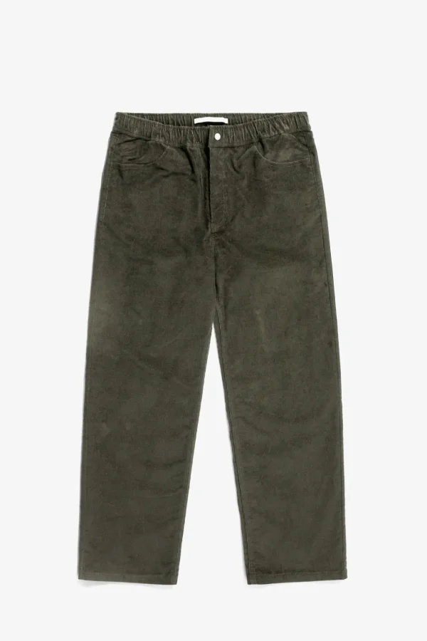 Norse Projects TROUSERS^Ragnar Relaxed Solotex Corduroy Pant Ivy Green
