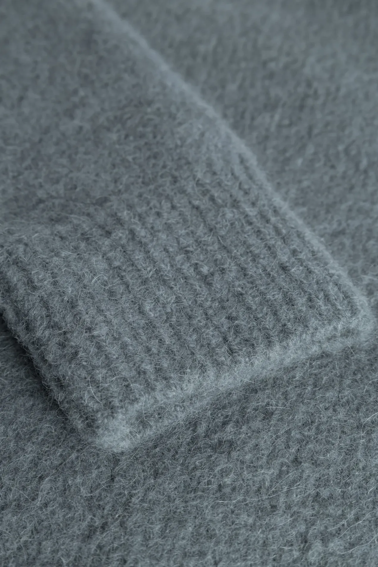 rasmus_relaxed_brushed_polo_4.webp Norse Projects KNITWEAR^Rasmus Relaxed Brushed Polo Mouse Grey