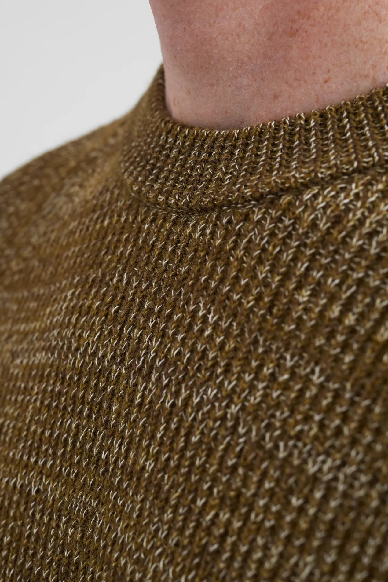 roald_wool_cotton_rib_sweater_4.webp Norse Projects KNITWEAR^Roald Wool Cotton Rib Sweater Sitka Green