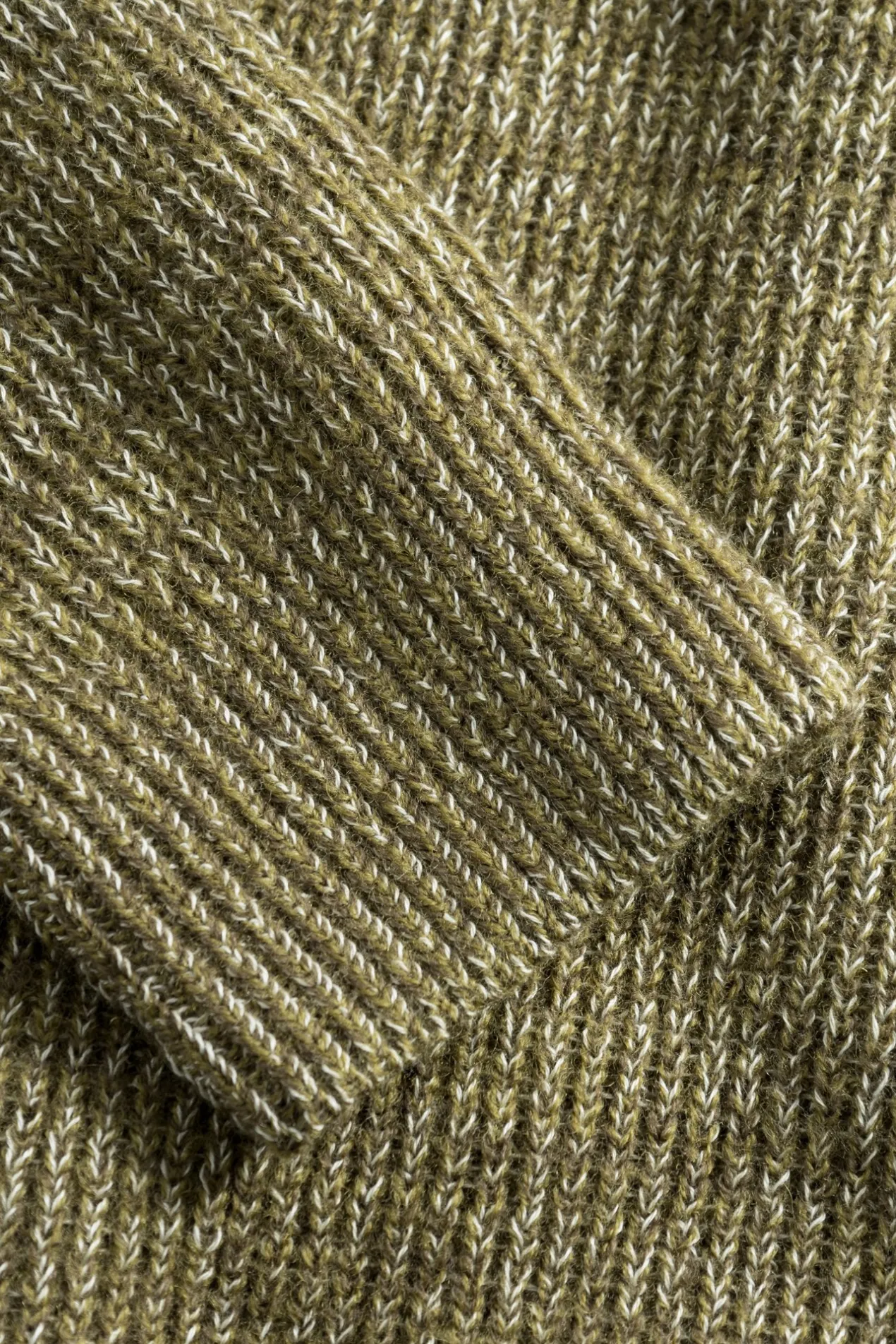 roald_wool_cotton_rib_sweater_7.webp Norse Projects KNITWEAR^Roald Wool Cotton Rib Sweater Sitka Green