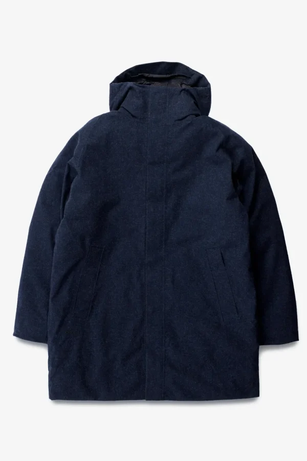 Norse Projects OUTERWEAR^Rokkvi 6.0 Gore-Tex Wool Down Jacket Dark Navy