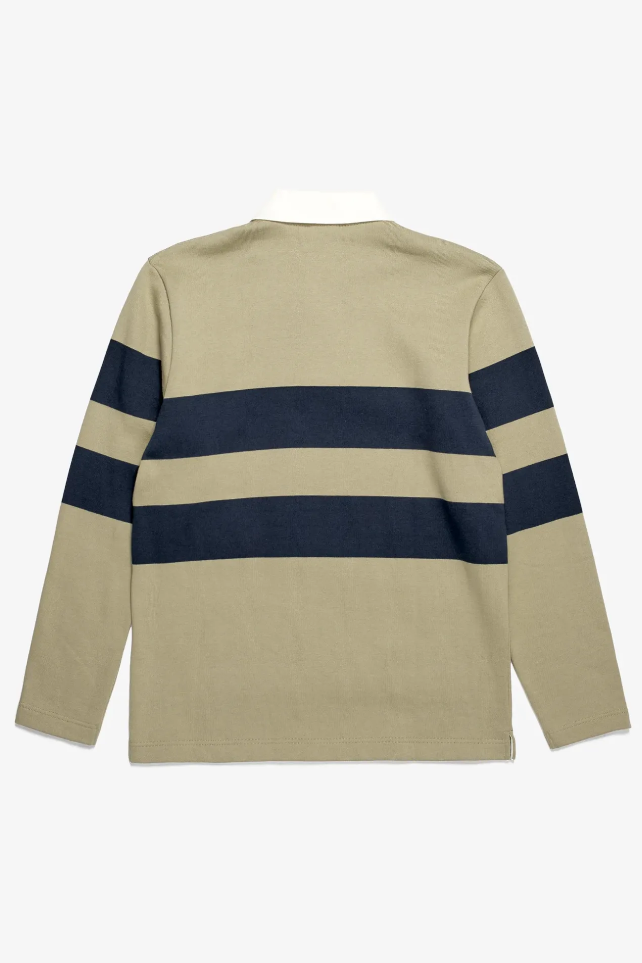 ruben_brushed_stripe_ls_polo_1.webp Norse Projects SWEATSHIRTS^Ruben Brushed Stripe LS Polo Elm