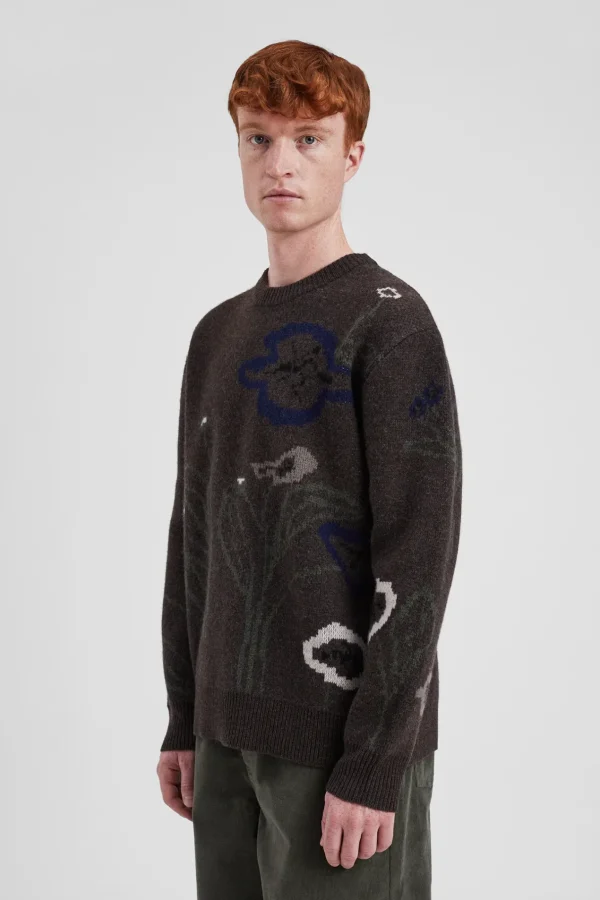 Norse Projects KNITWEAR^Rune Jacquard Espresso