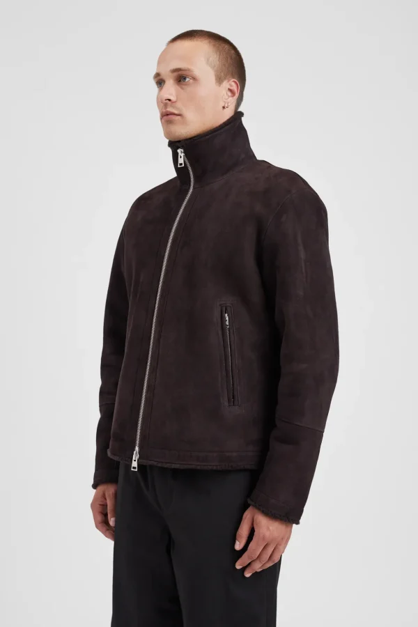 Norse Projects OUTERWEAR^Shearling Jacket Espresso