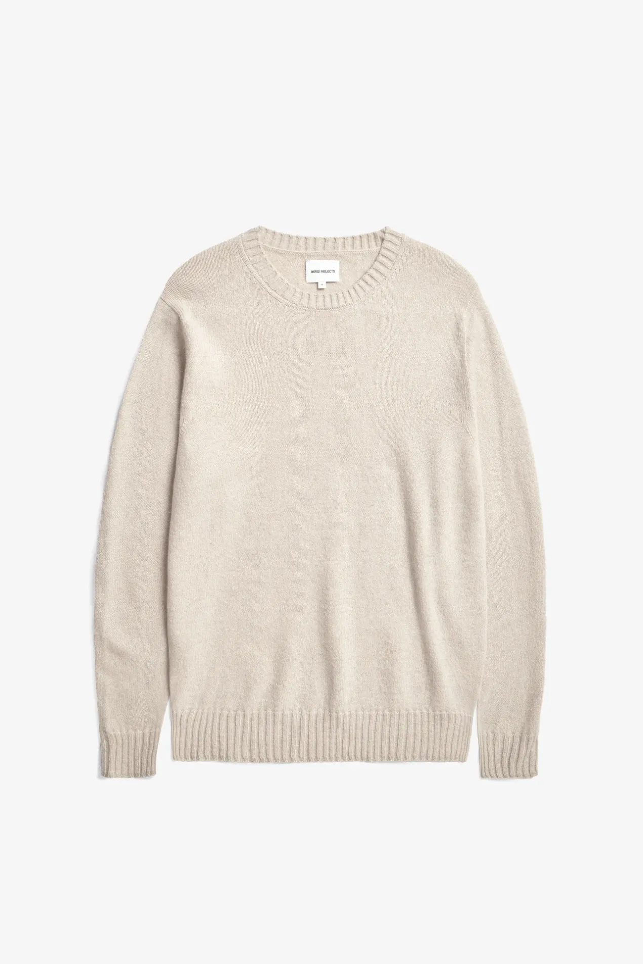sigfred_cashmere_sweater_0-2.webp Norse Projects KNITWEAR^Sigfred Cashmere Sweater Ecru