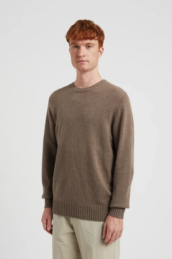 Norse Projects KNITWEAR^Sigfred Cashmere Sweater Taupe