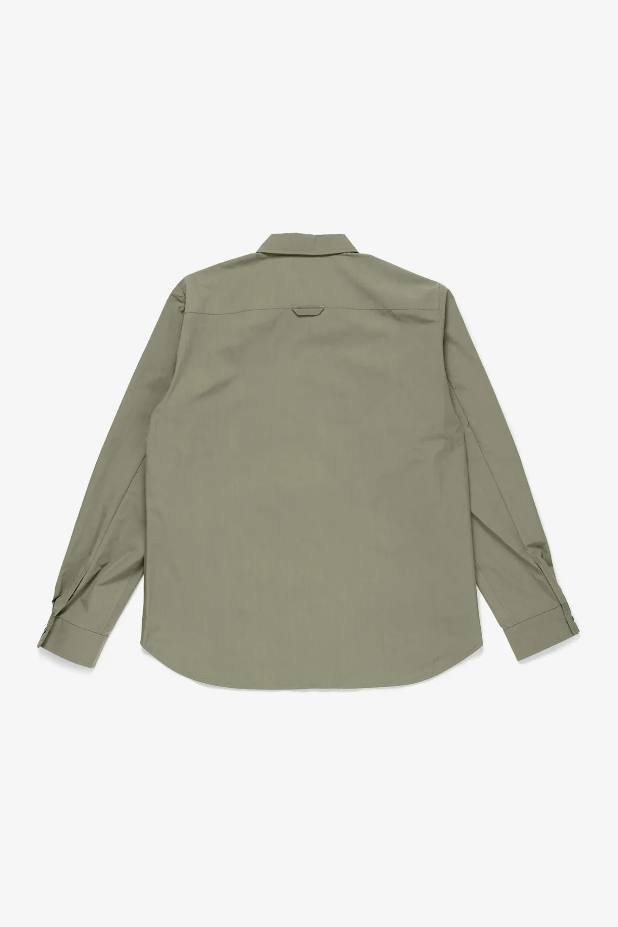 silas_tech_poplin_shirt_1-2.webp Norse Projects SHIRTING^Silas Tech Poplin Shirt Sediment Green