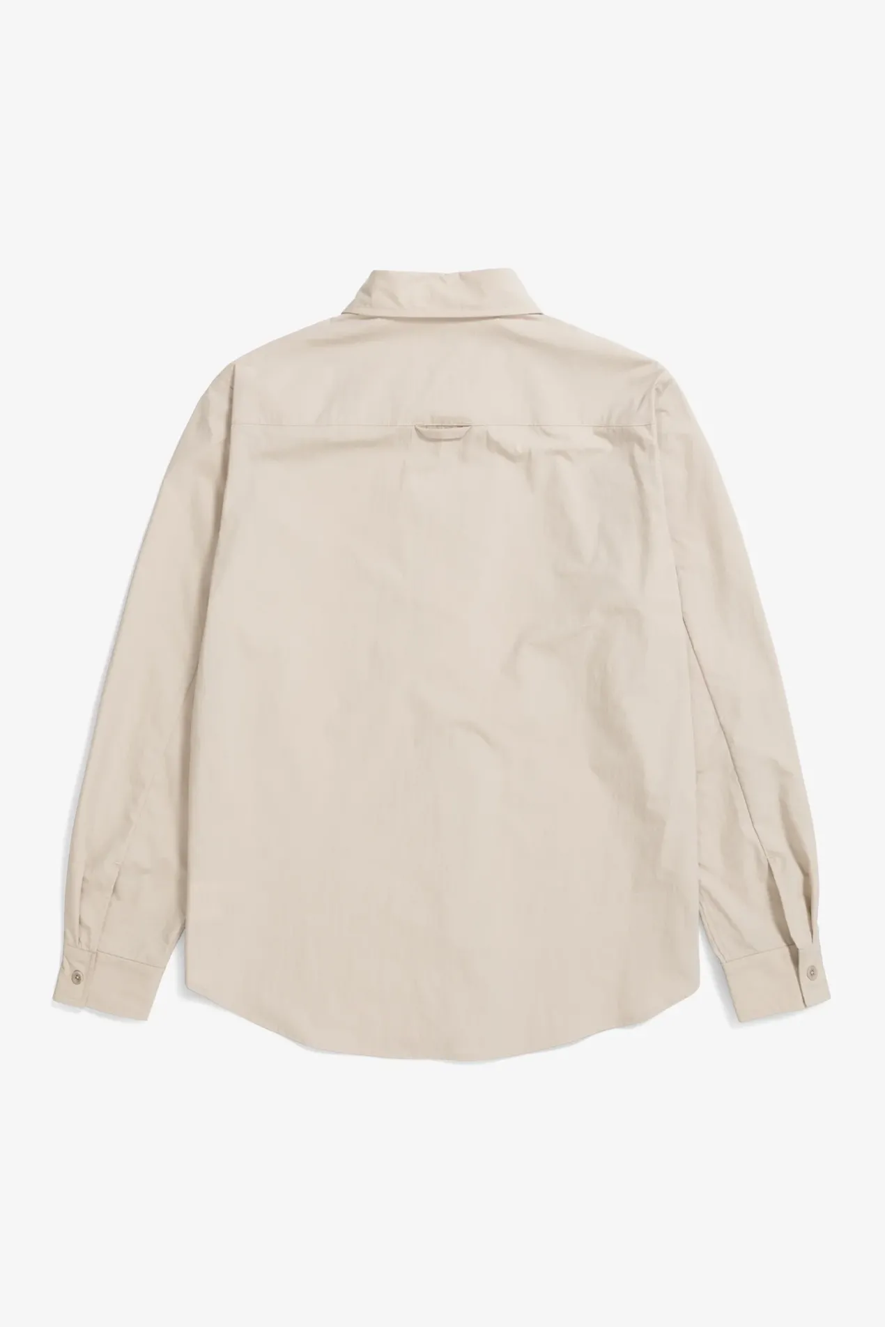 silas_tech_poplin_shirt_1.webp Norse Projects SHIRTING^Silas Tech Poplin Shirt Stone