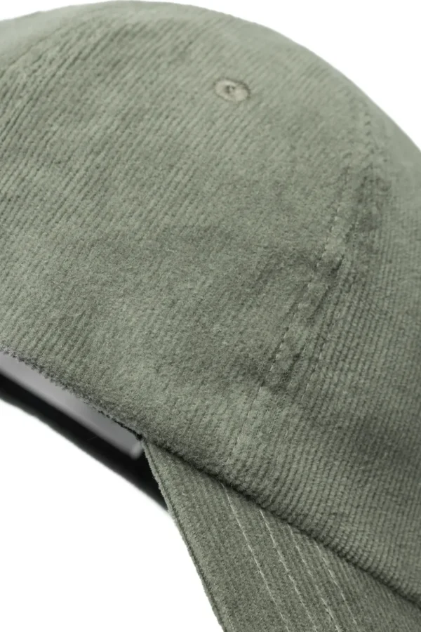 Norse Projects CAPS^Solotex Corduroy Sports Cap Ivy Green