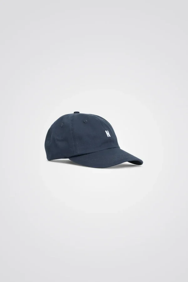 Norse Projects CAPS^Twill Sports Cap Dark Navy