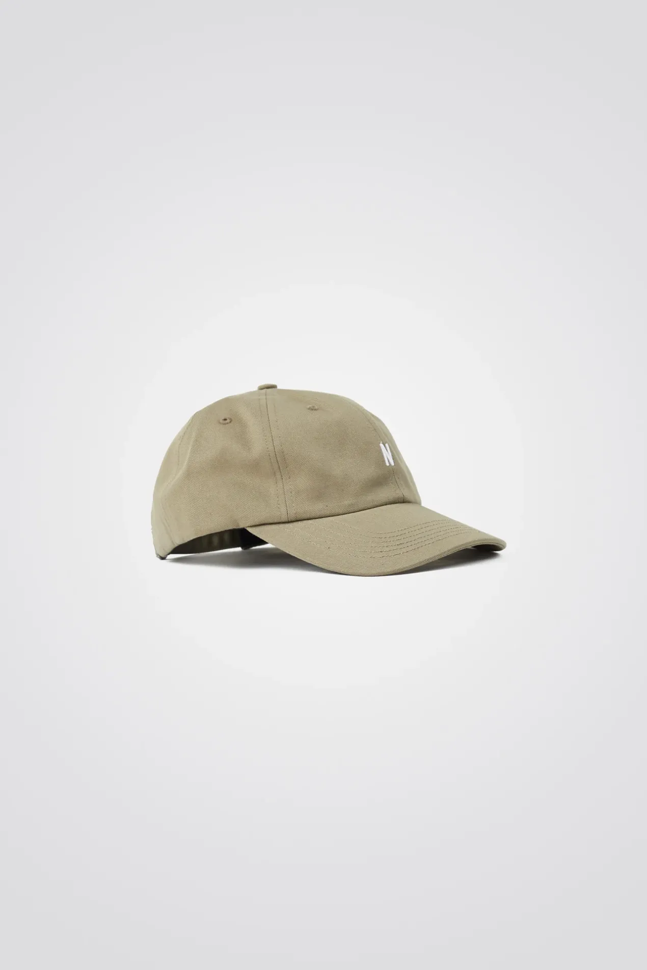 twill_sports_cap_0.webp Norse Projects CAPS^Twill Sports Cap Sediment Green