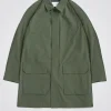 Norse Projects OUTERWEAR^Vargo Travel Light Raglan Mac Spruce Green