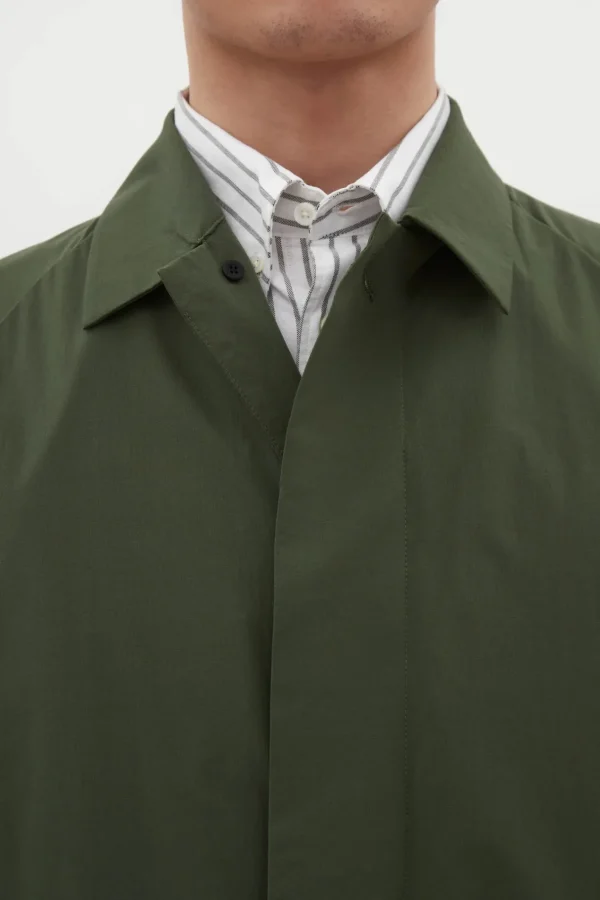 Norse Projects OUTERWEAR^Vargo Travel Light Raglan Mac Spruce Green